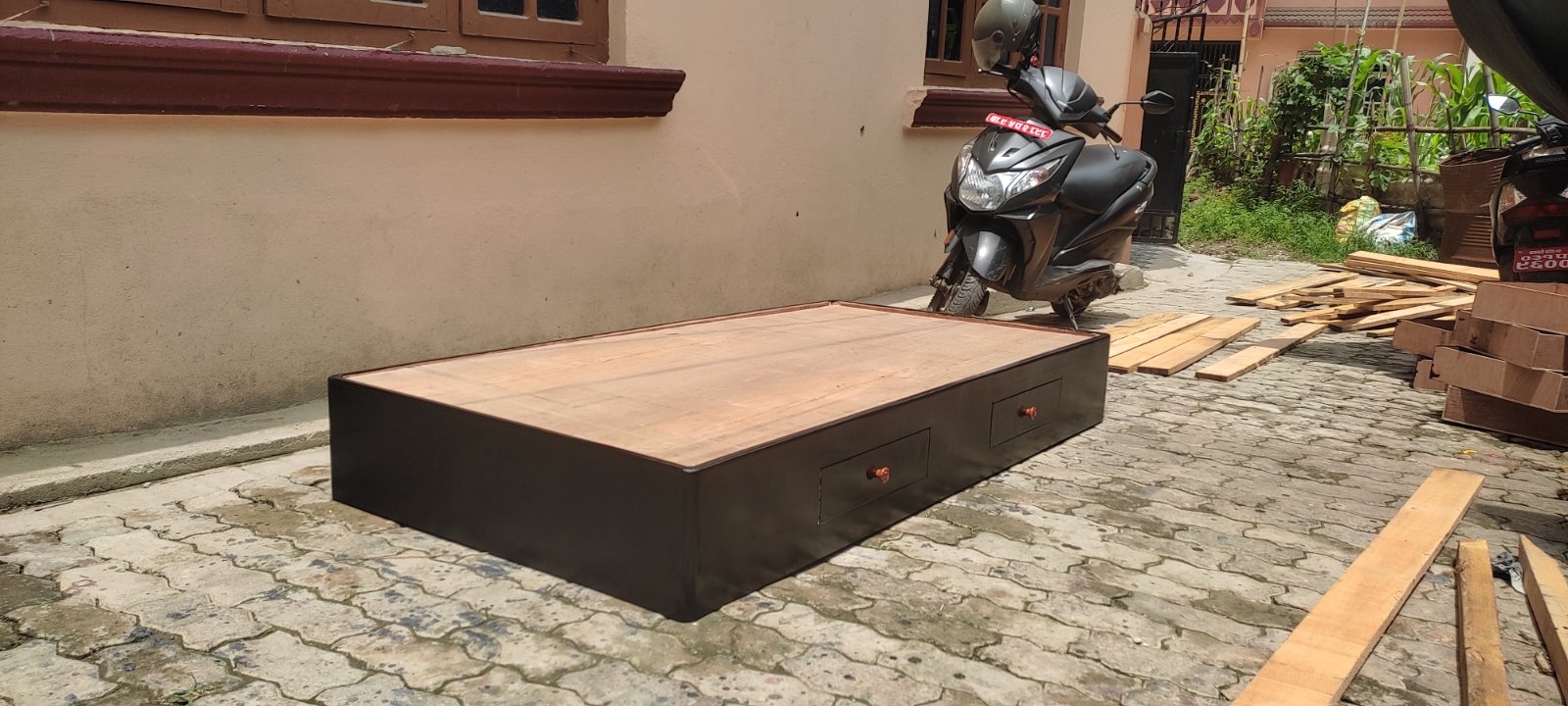 Lowbed Double Size 4x6ft Height 10 inch Price in Nepal