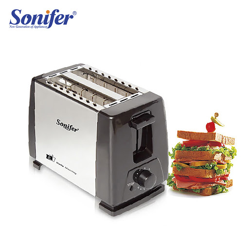 Sonifer SF-6007 Slices Stainless Steel Toaster Automatic Fast