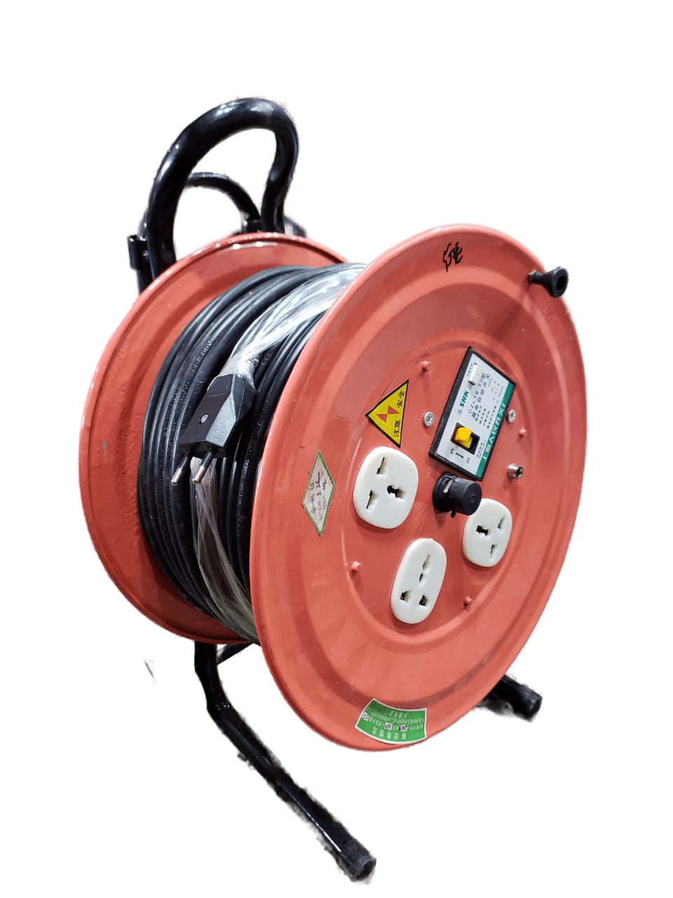 Cable Drum Extension Cord With 30 Meters Cable Reel