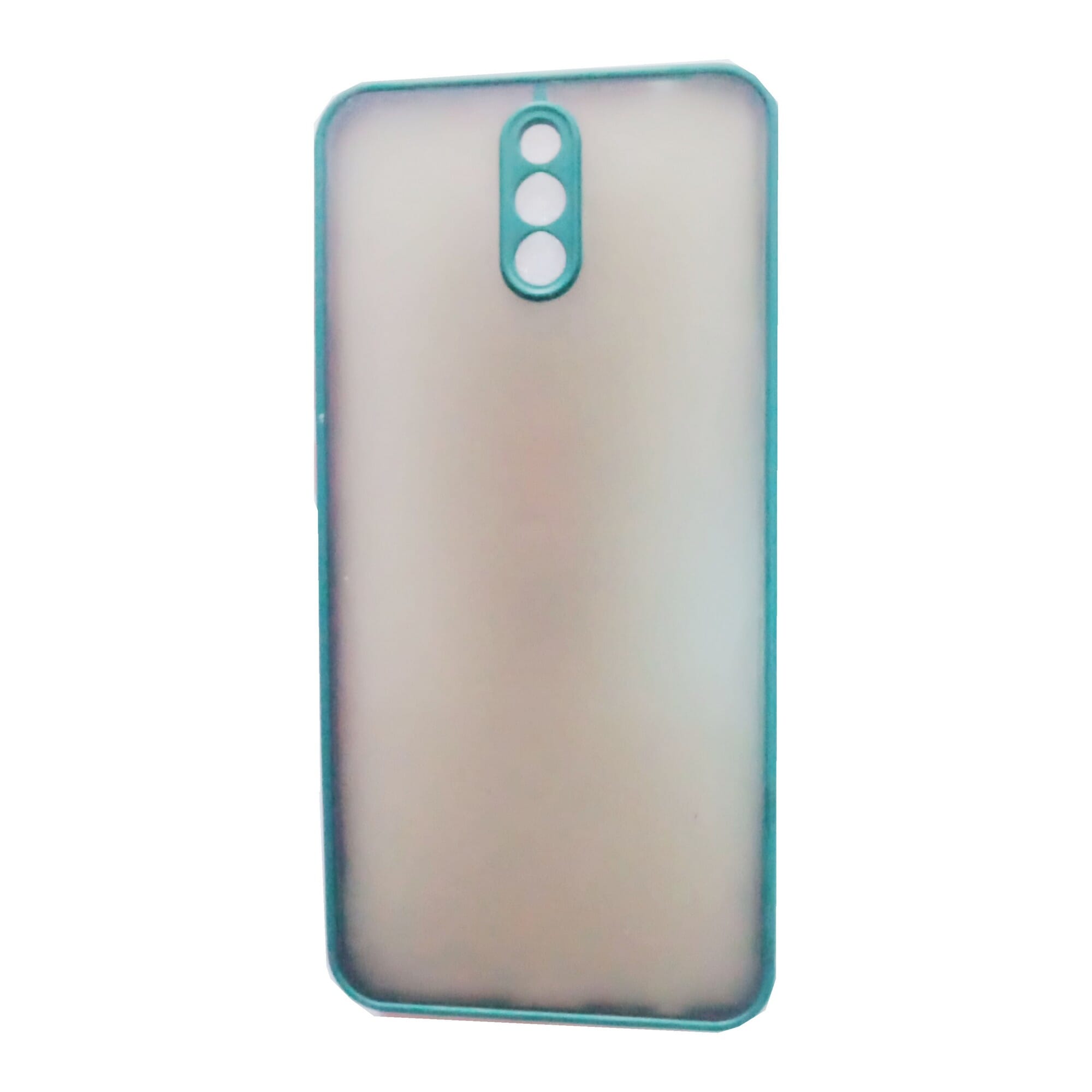 Redmi 8A Dual Back Cover With Camera Protection Smoke