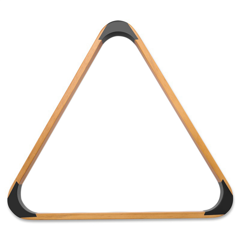 TWEXQNY 3X Wooden Billiard Ball Rack Solid Triangle Rack Pool Ball ...