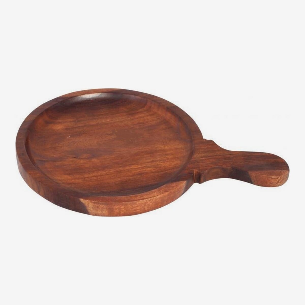 Wooden 12 Inch Pizza Plate/Board/Racket Round