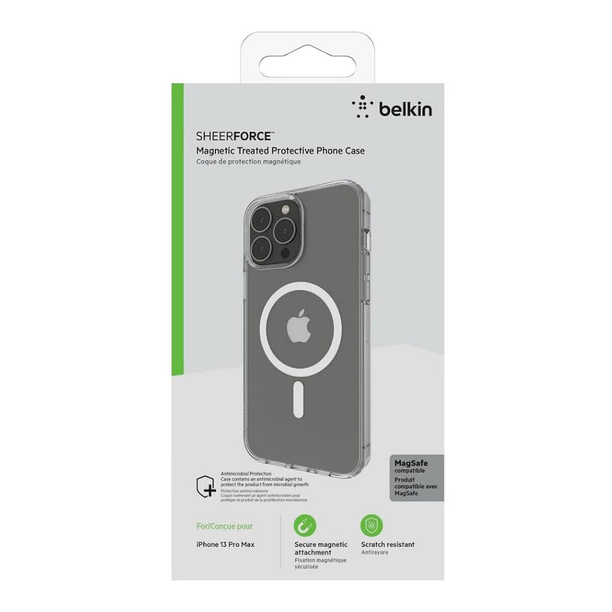 Belkin MagSafe Compatible iPhone 15 Pro Max Case with Treated