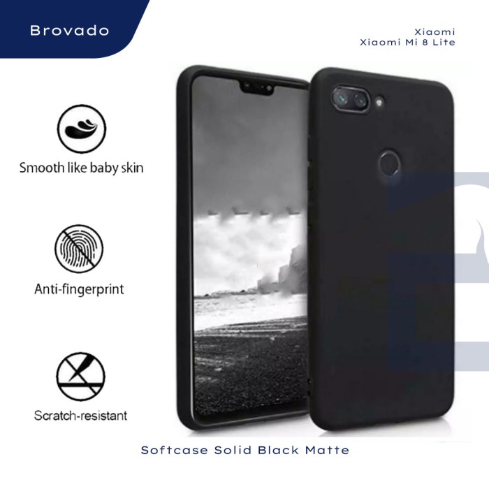 Cover Tpu Silicone Xiaomi Mi 8 Nero Cod. 161 - Foto 8