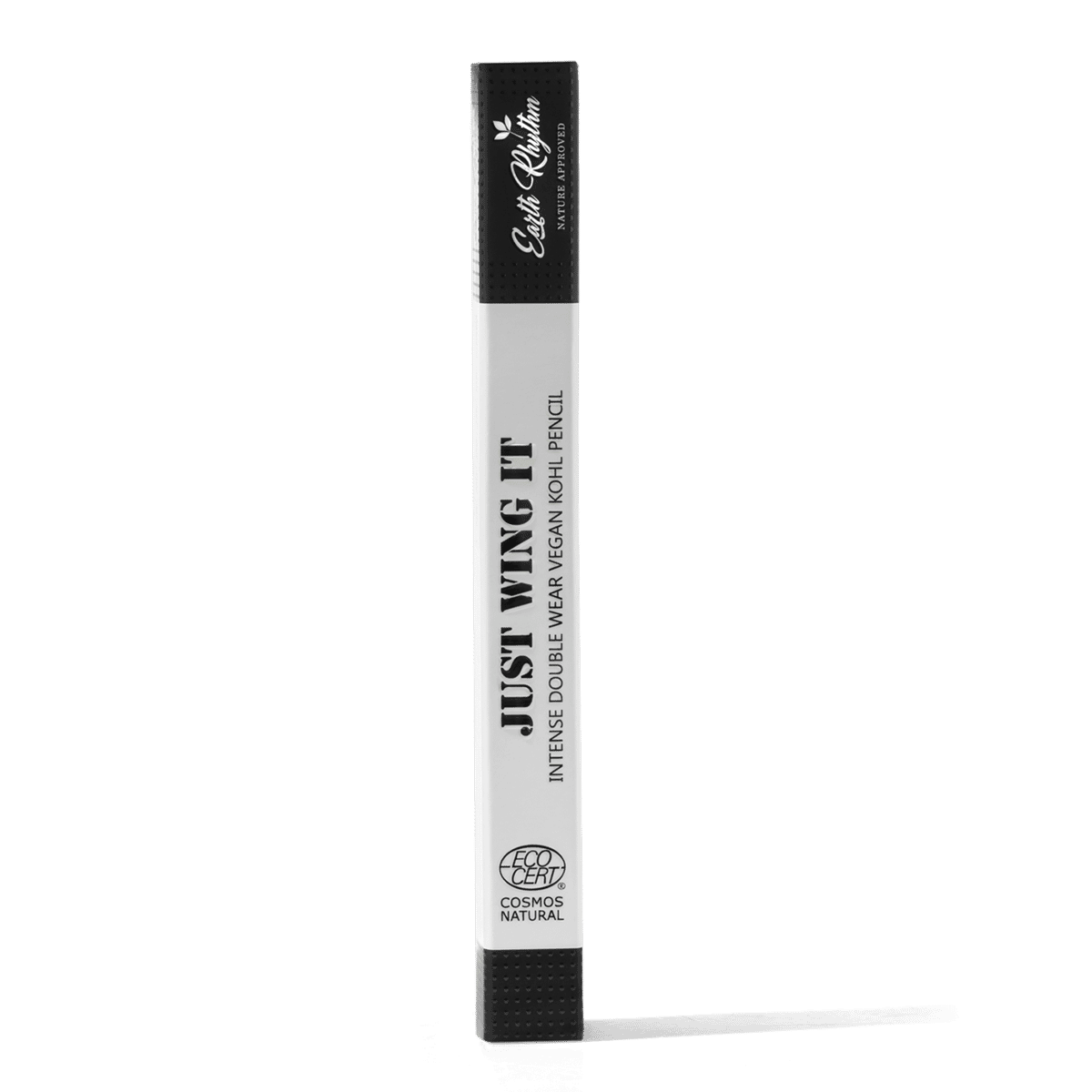 Earth Rhythm Organic Kajal Kohl Pencil Intense Black & Smooth Eyeliner with Matte Finish - 1.12 gm