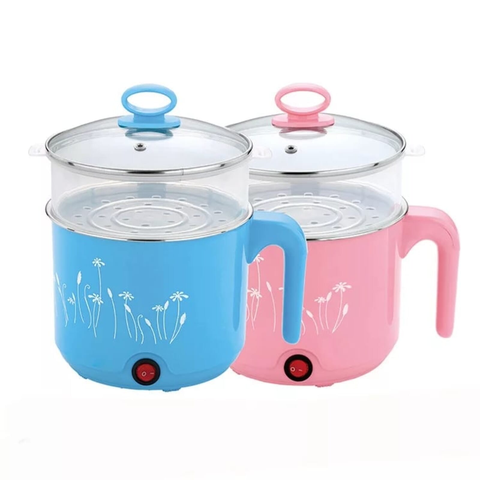 MTS Pot 2L Multifunction Pot Stainless Steel Electric Cooker Steamer Boiler Pot