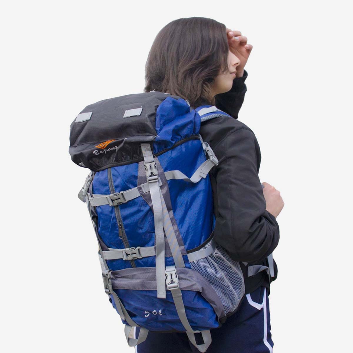 Buy PEAK Adventure Series traveling bag Rucksacks, Haversacks, Trekking And  Hiking Travel Bags (Red, Black) (42Ltr) at Amazon.in