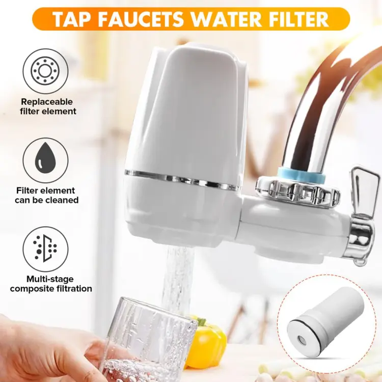 Home faucet water purifier kitchen tap water filter gift water treasure