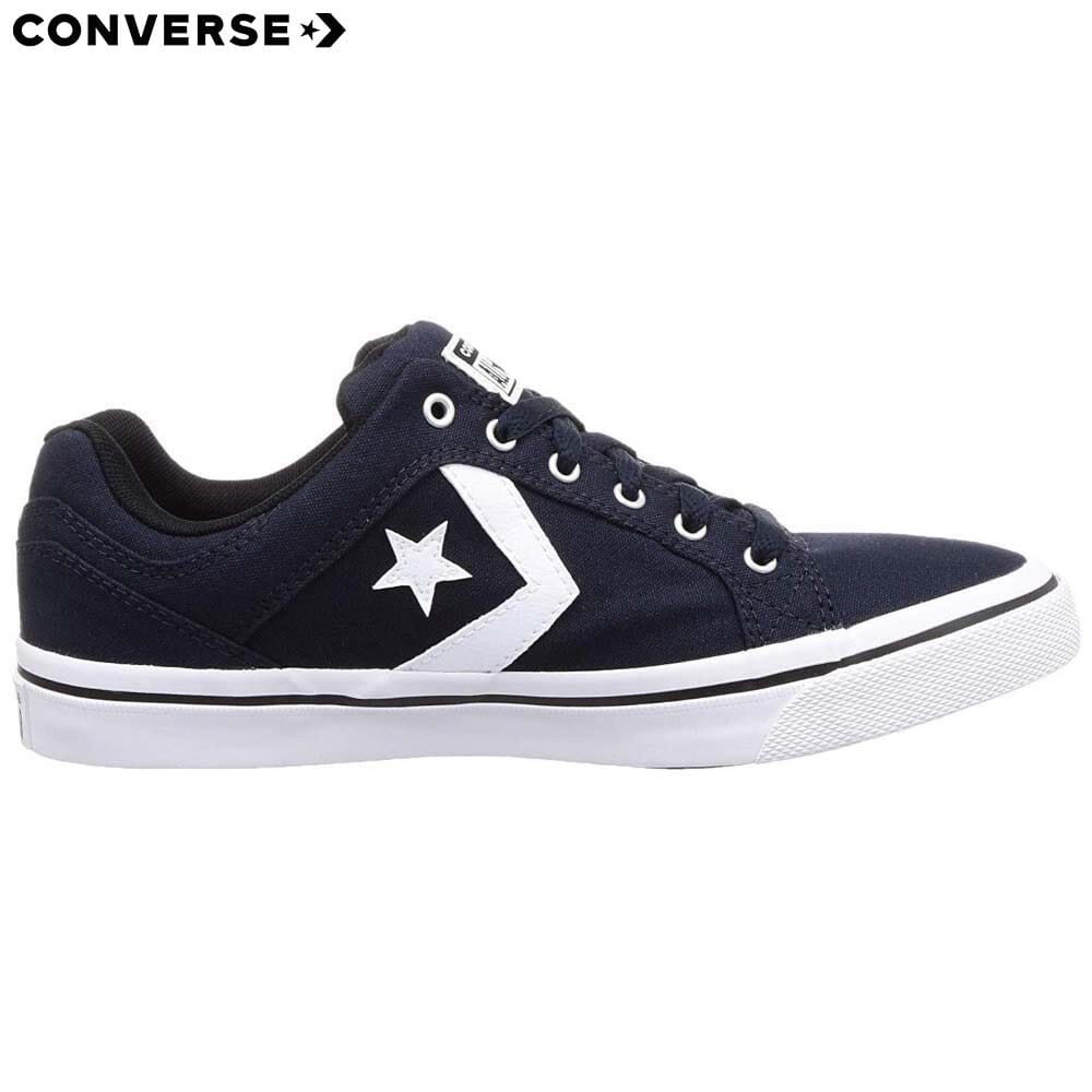 Converse El Distrito Black Skateboard Shoes For Unisex 166346C