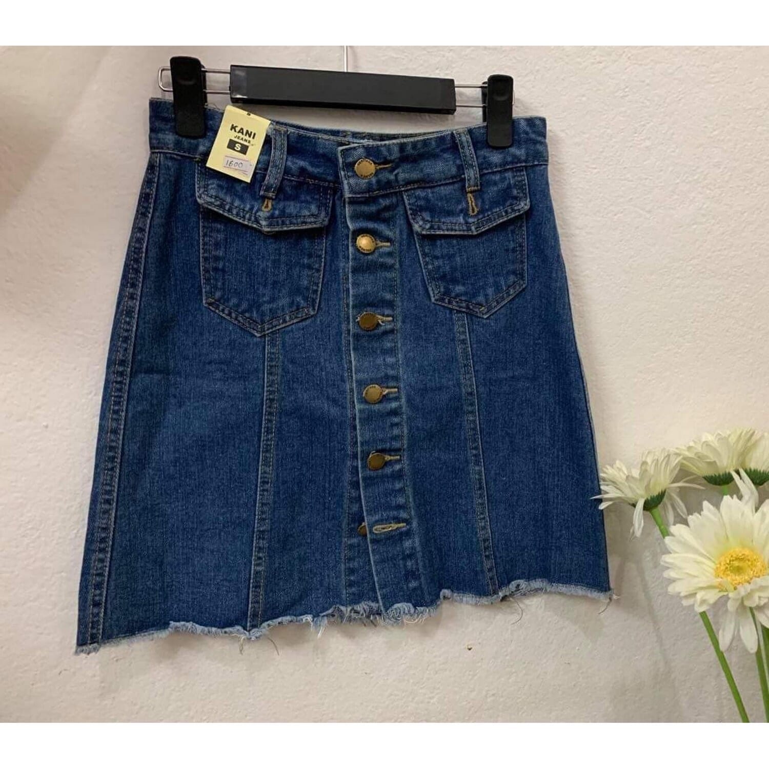 Denim Ladies Mini Skirt/ Jeans Mini Skirt