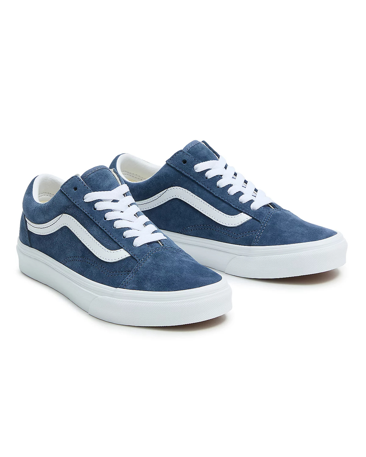 Vans Old Skool Pig Suede Blue Sneakers for Unisex