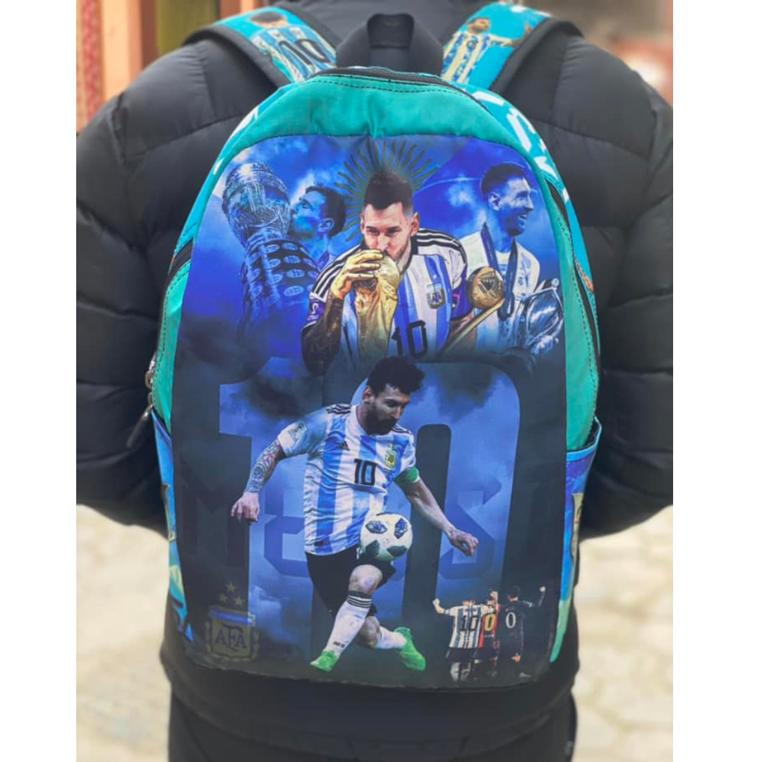 Messi Graphic Printed Unisex Bag Bags School Bags For Boys And Girls Backpacks For Men And Women Daraz .np