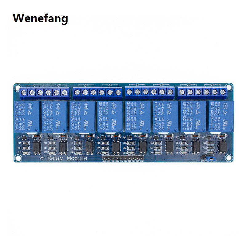 Wenefang 5v 1 2 4 8 Channel Relay Module With Optocoupler.Output 【2025 ...