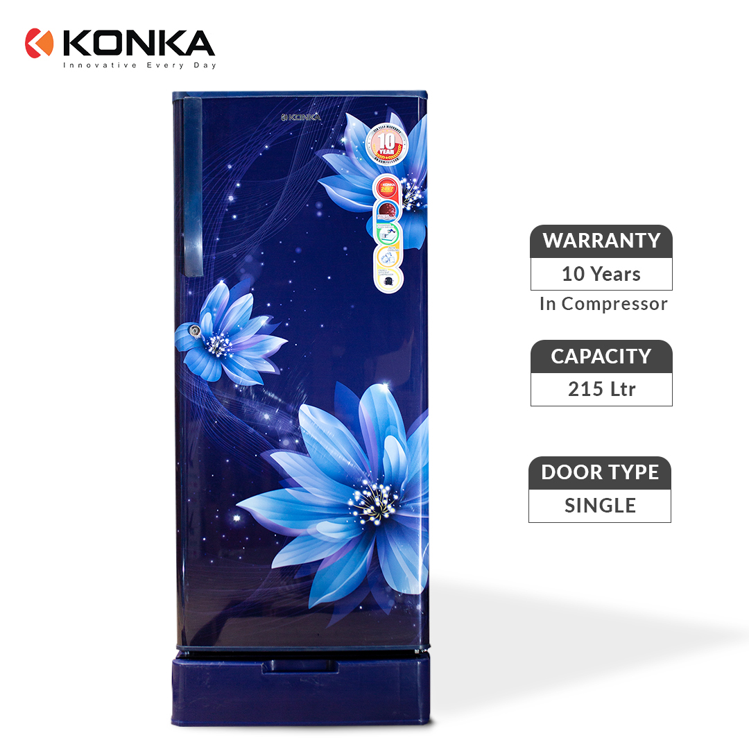 Konka Refrigerator 150 Ltrs Single Door (17KCLQRDNP