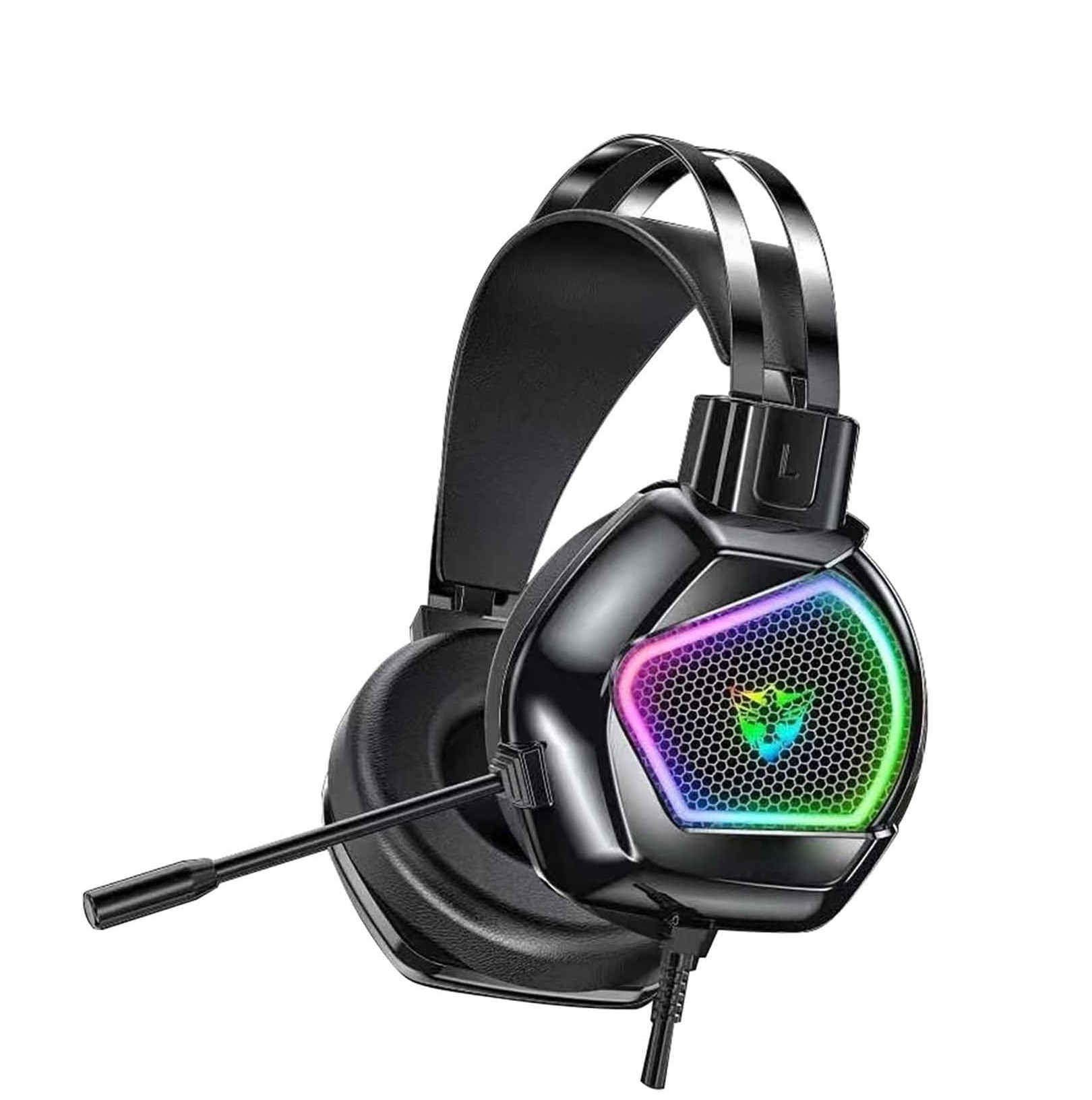 G601 USB Over Ear RGB Light Gaming Wired Headphone