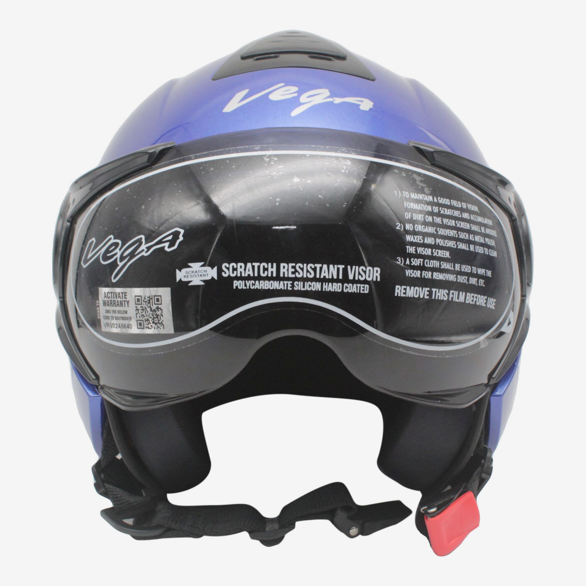 Vega verve blue store helmet