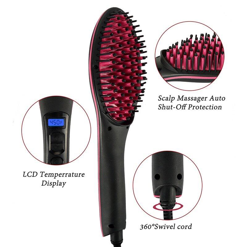 As seen on tv straightening outlet brush