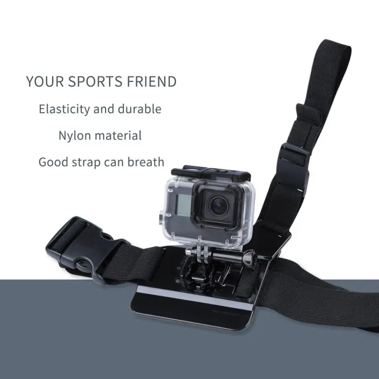 Adjustable Chest Mount Harness Camcorder Shoulder Strap