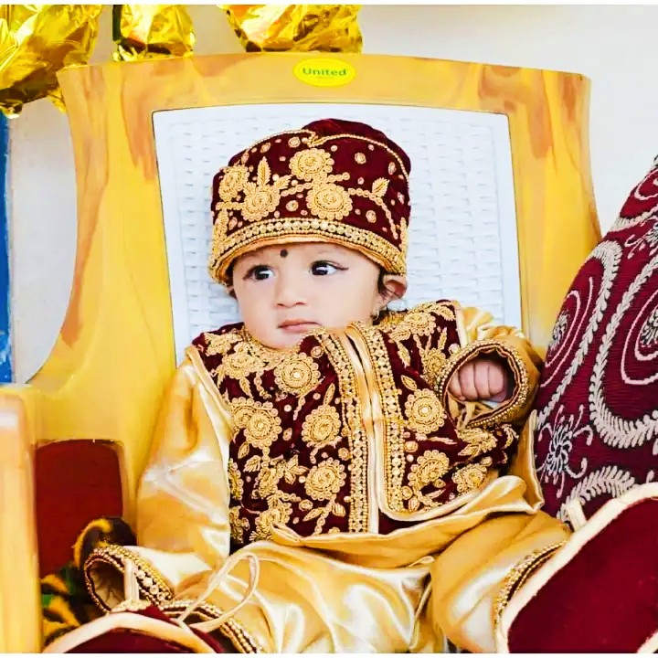 Weaning ceremony dress hot sale for baby boy