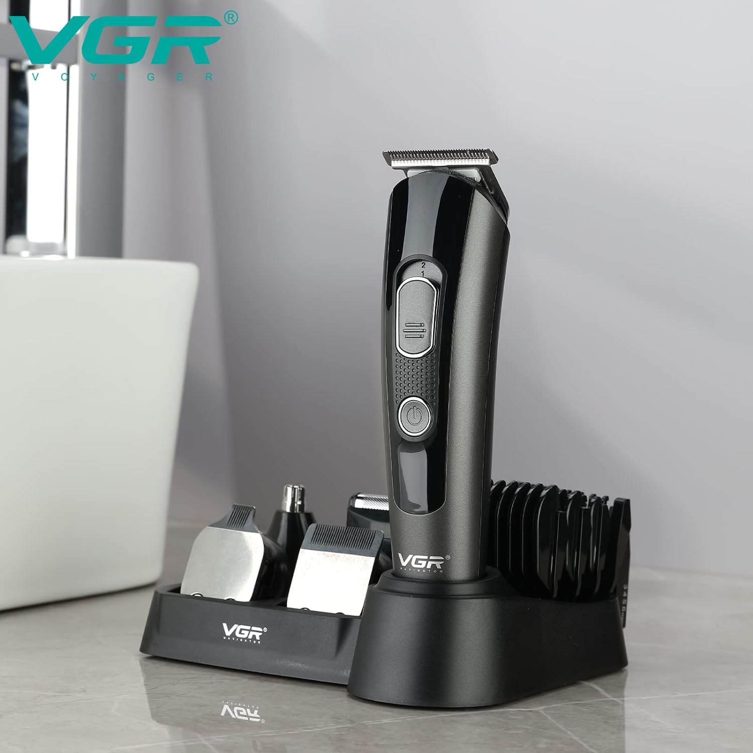 VGR V-175 Professional Cordless Grooming Kit