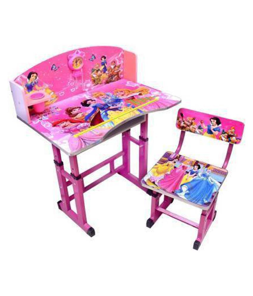 barbie study table with chair