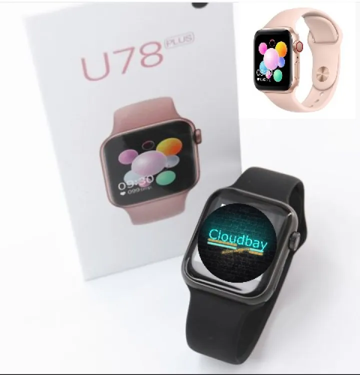 U78 Plus Smart Watch Bracelet Bluetooth Connect Touch Screen Heart