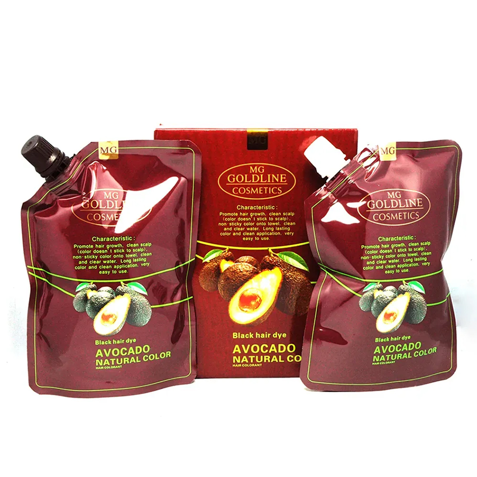 MG Goldline Avocado Natural Color Black Hair Dye 100 ml x 2 | Daraz.com.np