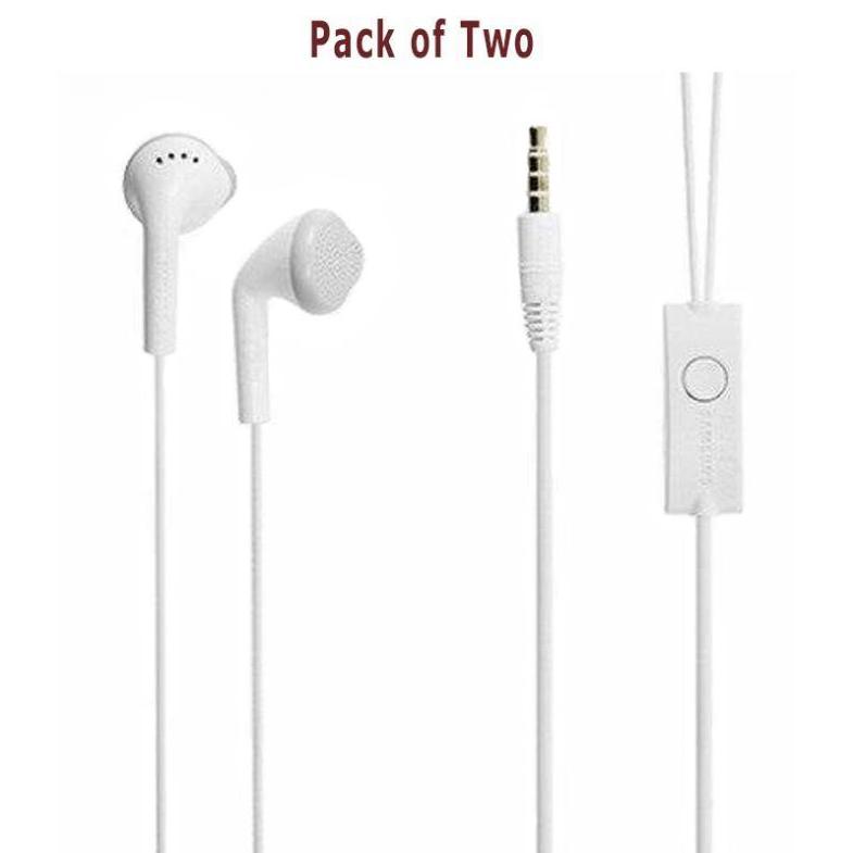 Pack Of Two Ys Headset 3.5Mm Jack Earphone For Android Mobiles & All Smartphon