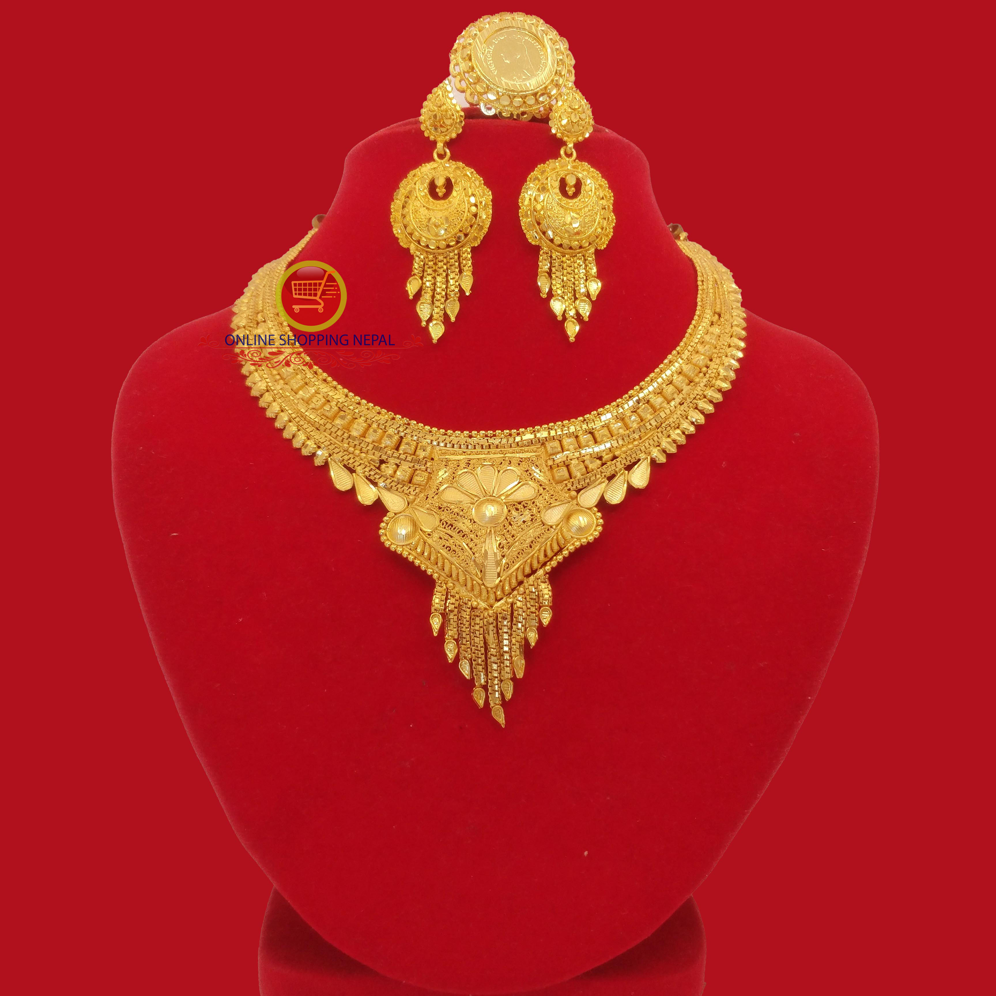 nepalese nepali bridal jewellery set