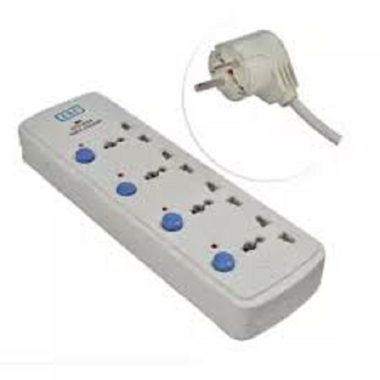 ABC 4 Port Multi Plug Power Socket Board