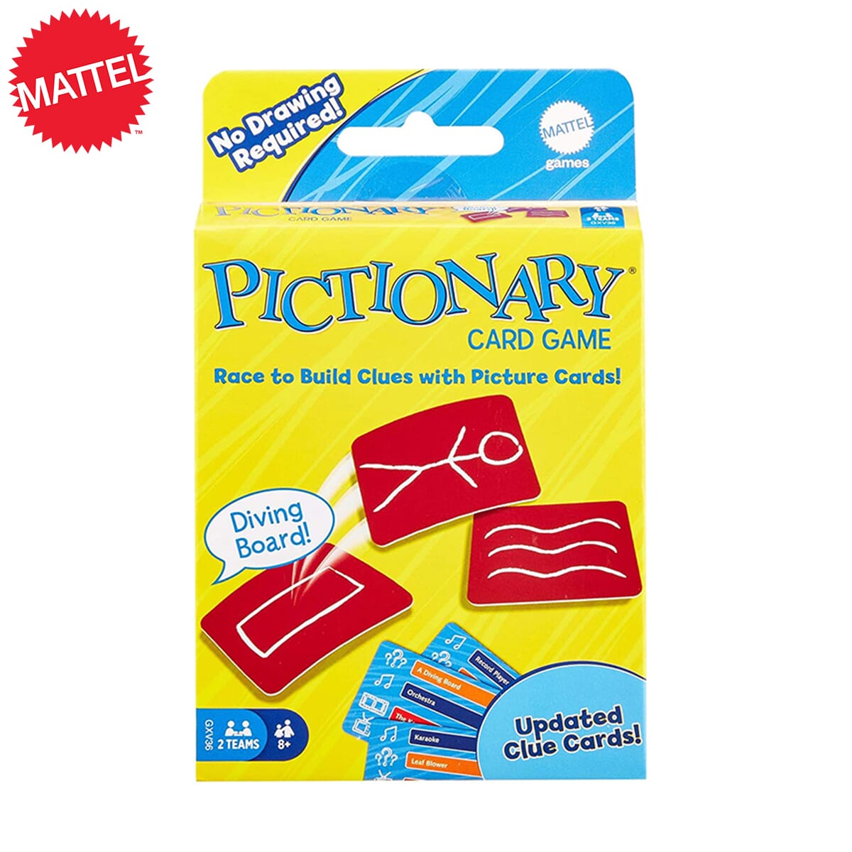 Mattel Gioco Di Carte Pictionary – Versione Portatile, Confezione Da 2, Ideale Per Viaggi E Serate In Compagnia - 3
