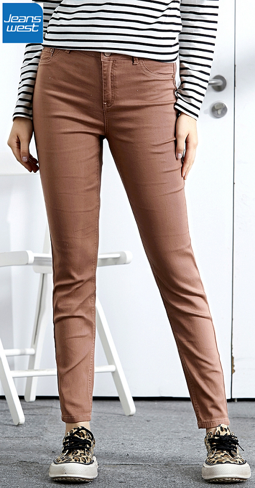 Jeanswest Rust Pants For Women: Buy 