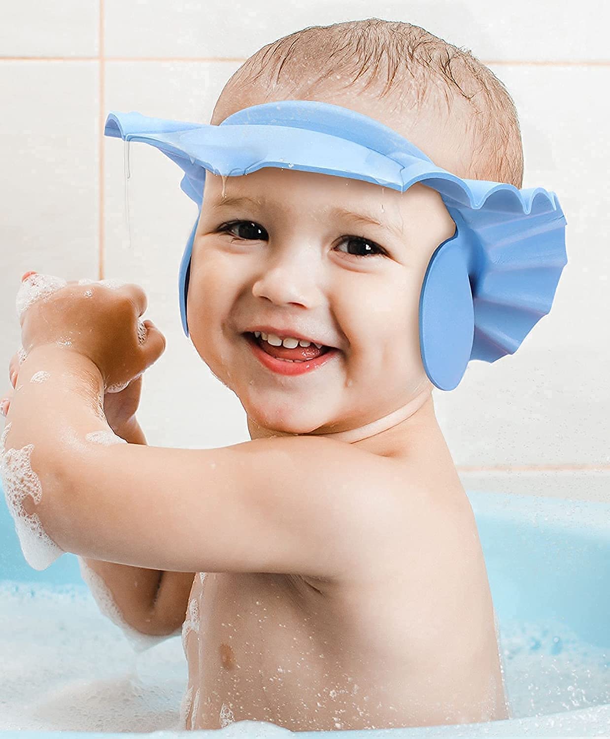 Baby head bath cap on sale