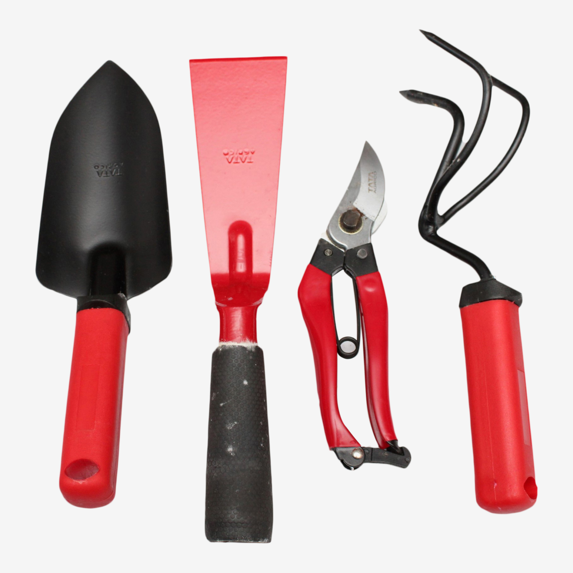 Red/Black Tata Agrico Garden Tools Set Of 4