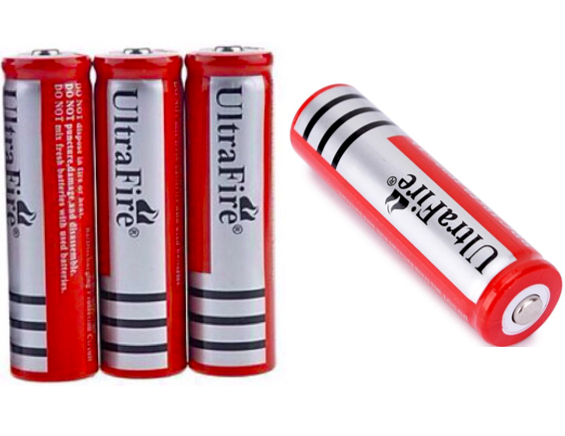 18650 Battery 3.7V 5800MAH Rechargeable Battery 4 Pcs