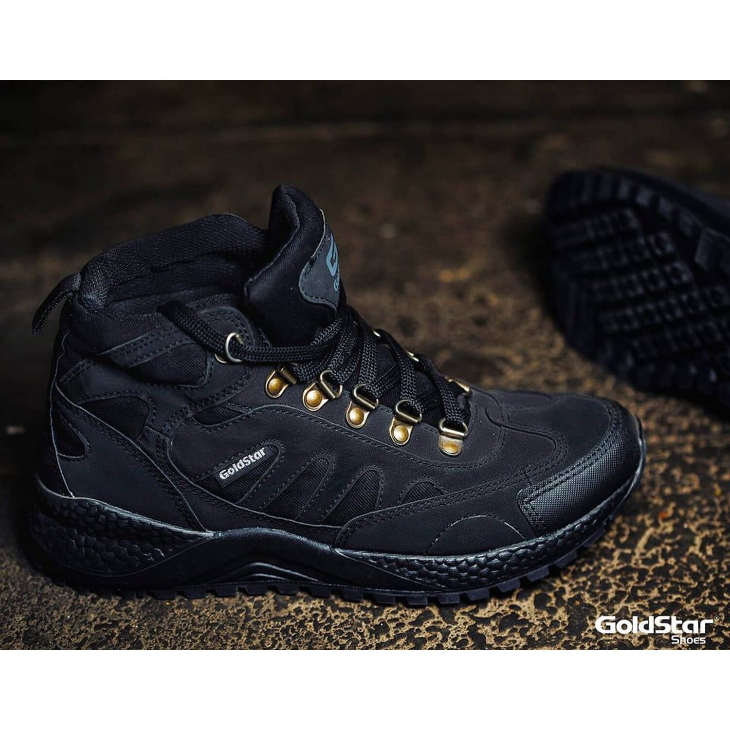 G10 G401 G10 Goldstar G10 G1301 Full Black Goldstar Shoes For Men