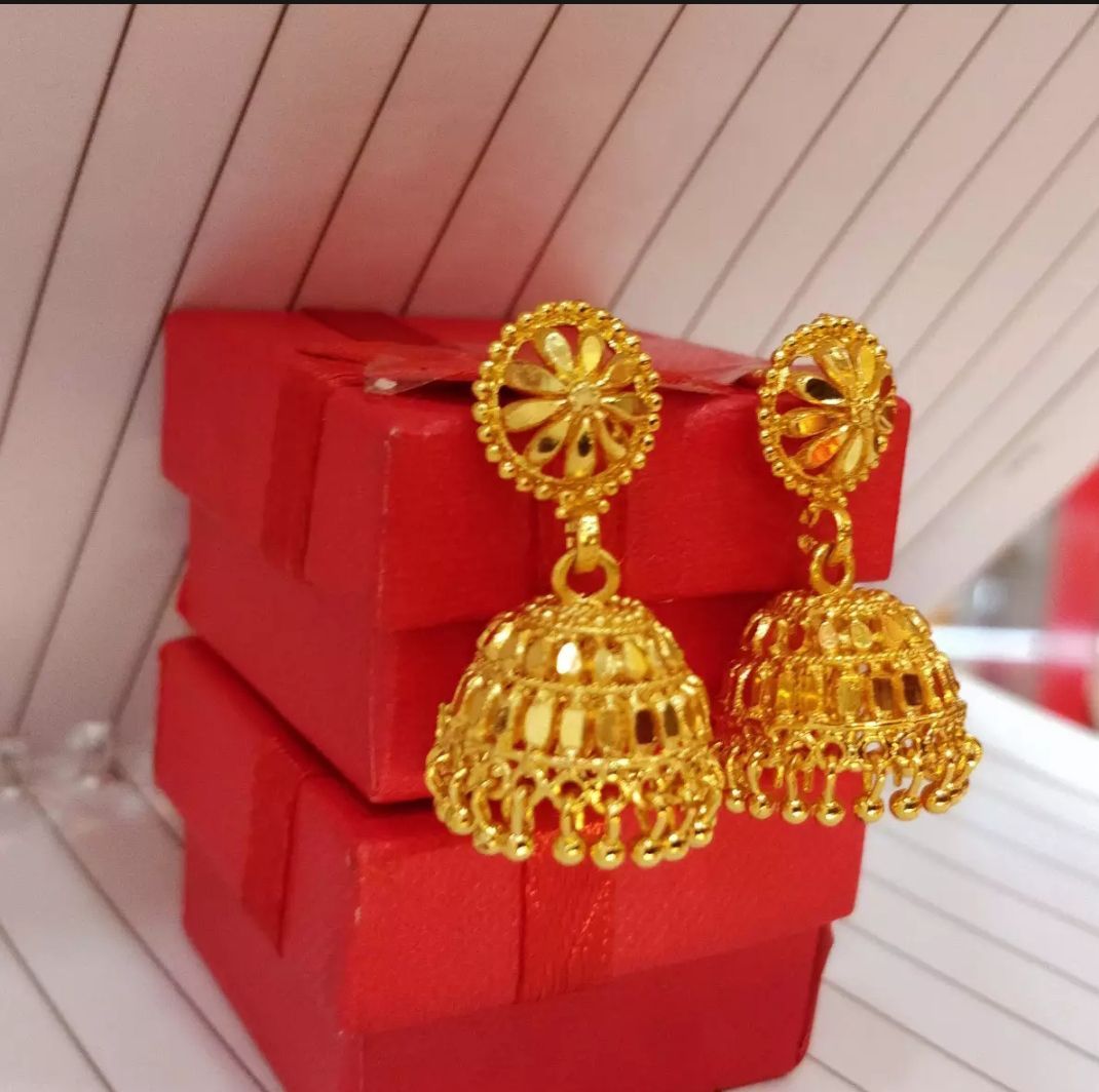 Gold Earrings in Nepal  Top Earrings designs in Nepal  Earring  StoreShalimar Jewellers