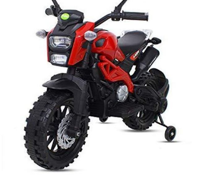 Kids Electric Bike DLS 01 Ride on Baby Bike with Led Lights USB Battery Operated Bike for Kids to Drive 2 to 8 Years Boys Red Daraz .np