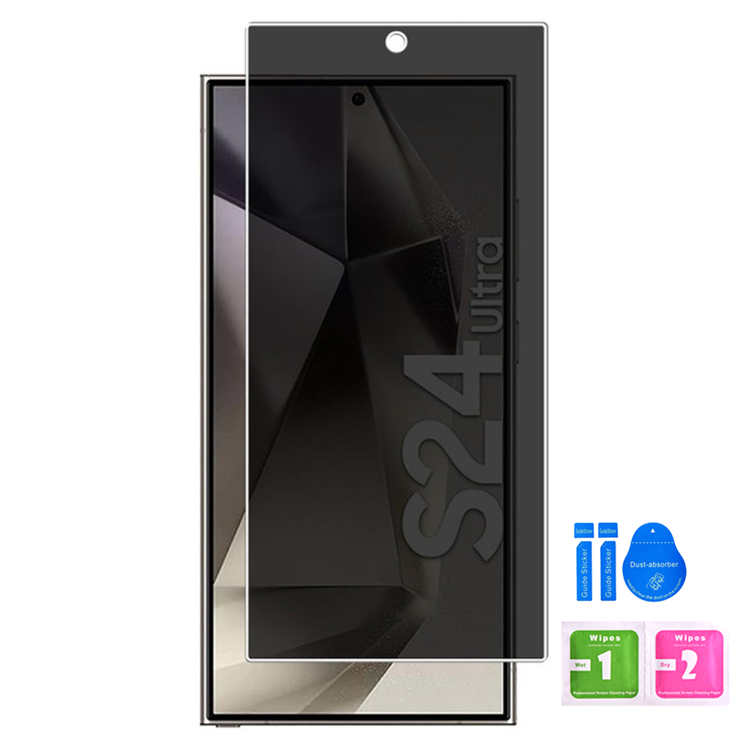Multiple Layer Screen Protector Samsung Galaxy S24 Ultra Privacy Tempered Glass Screen Protector with 2 ...