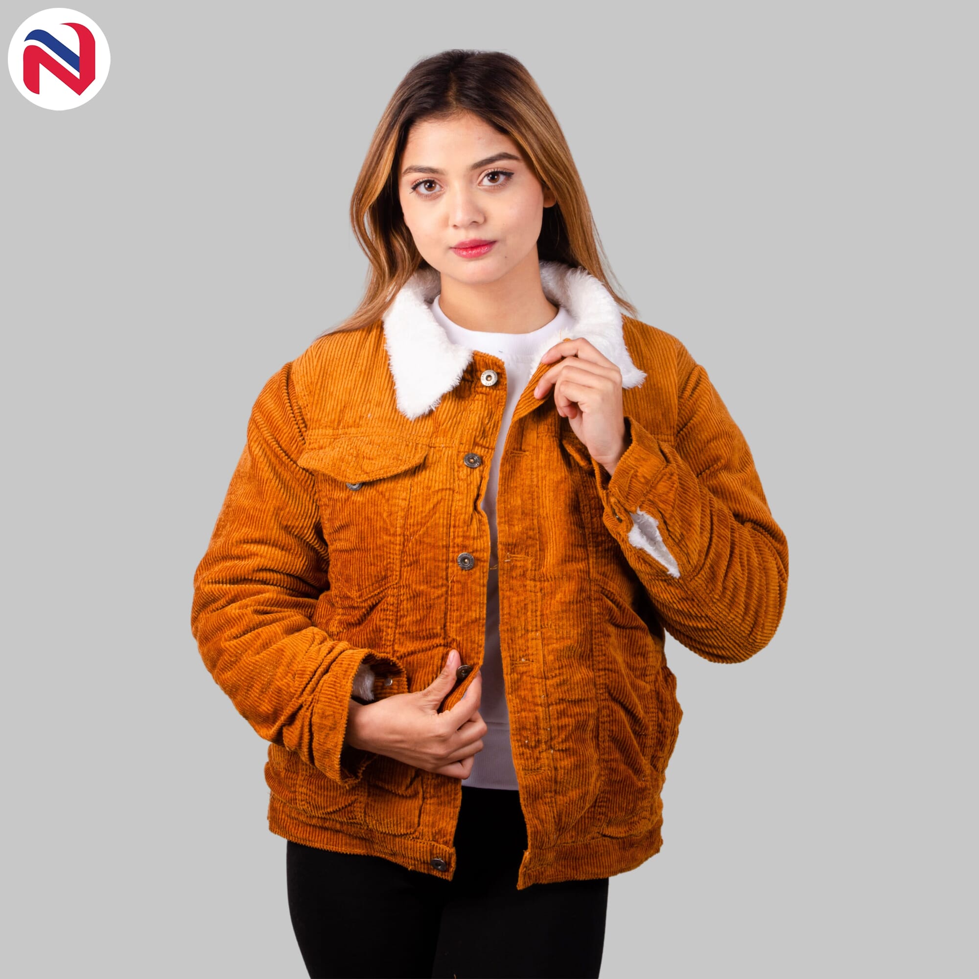 Womens Faux Fur Jacket Price in Nepal 