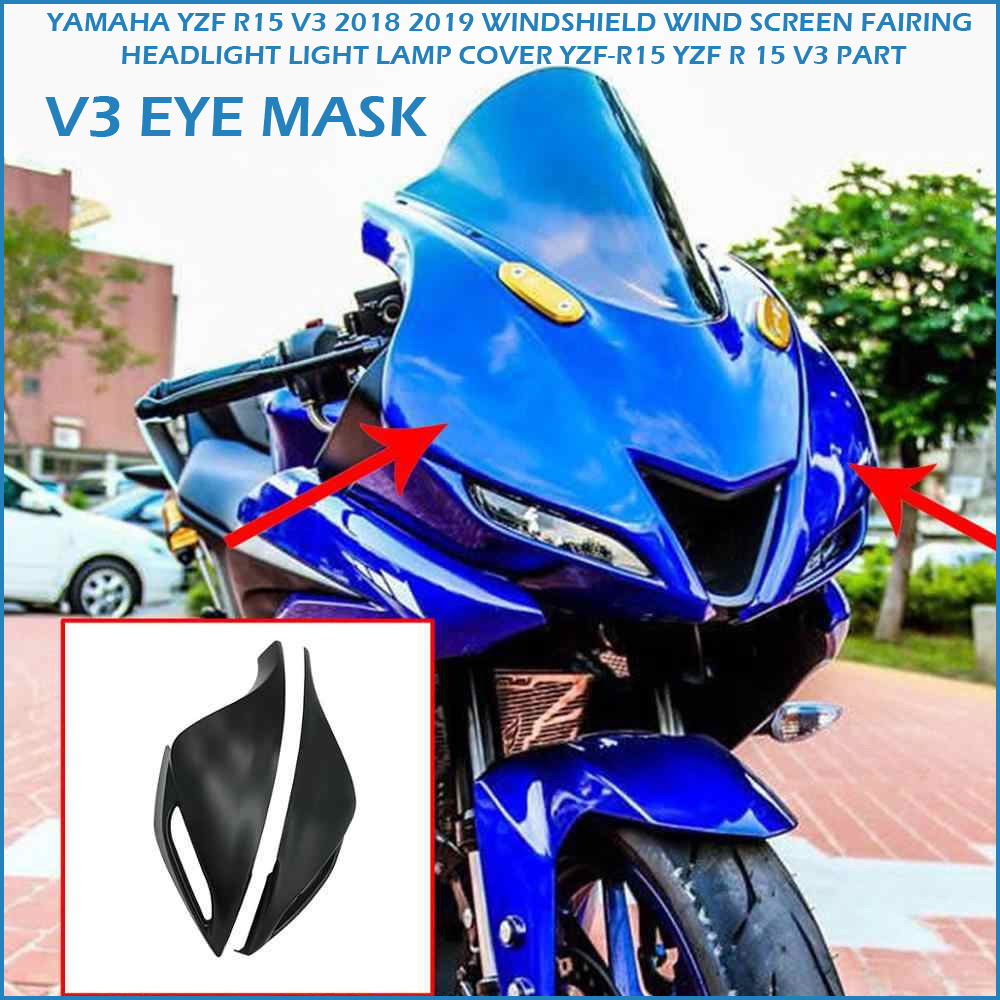 Yamaha Yzf R15 V3 2018 2019 Windshield 