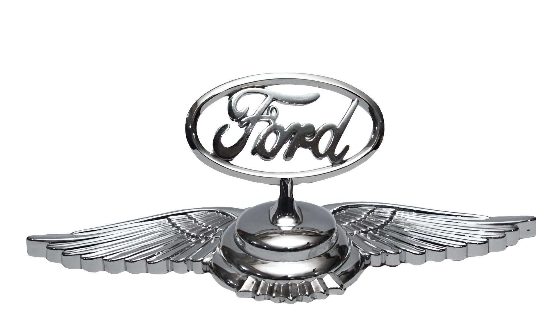 Ford Bonnet Logo With Wings For All Ford Cars | Daraz.com.np