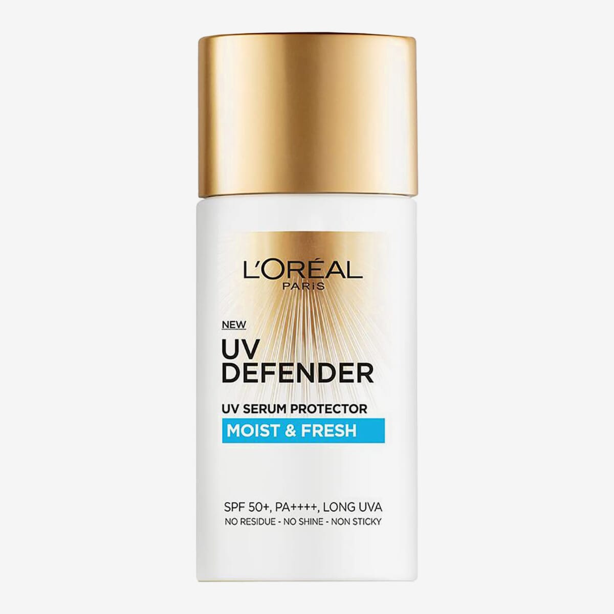 L�Or�al Paris UV Defender Serum Protector Sunscreen SPF 50 PA+++ (Moist & Fresh) - 50 ml