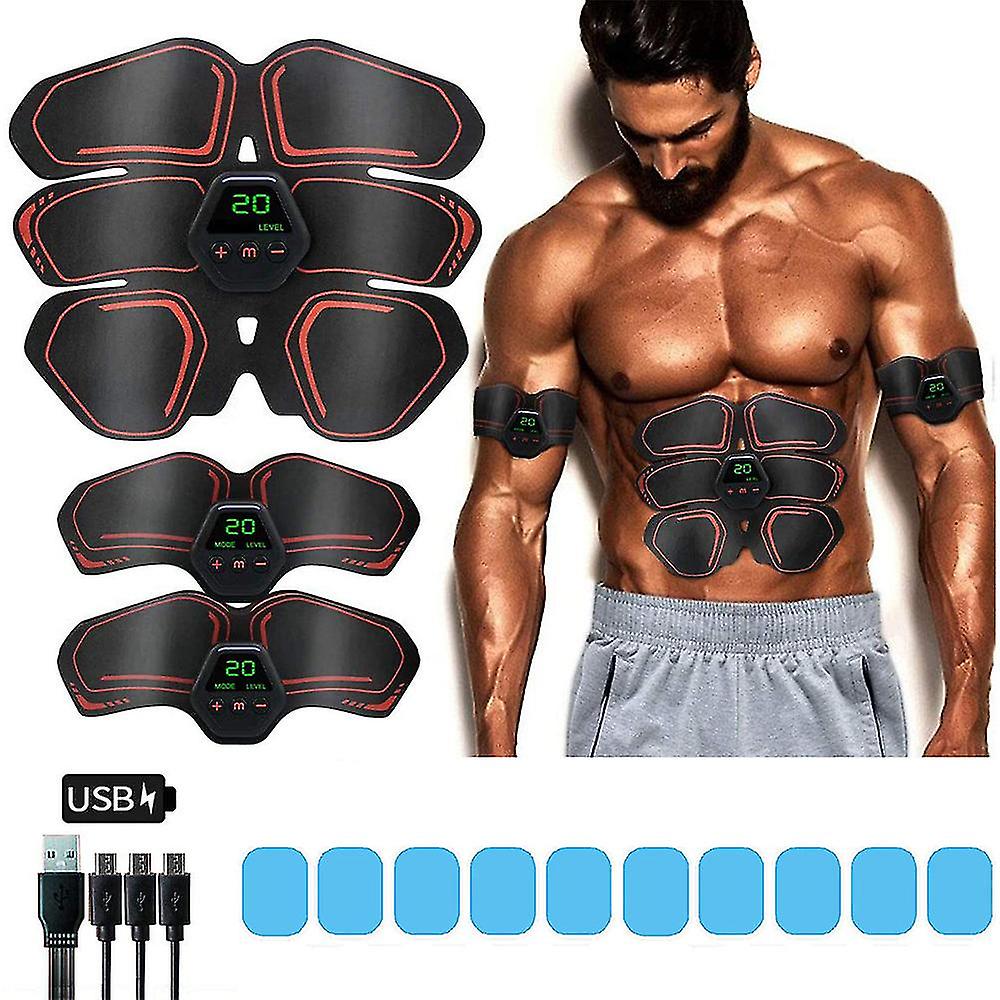 Six Pack Flextone Abs Stimulator SPORTCDIA Rechargeable Abs