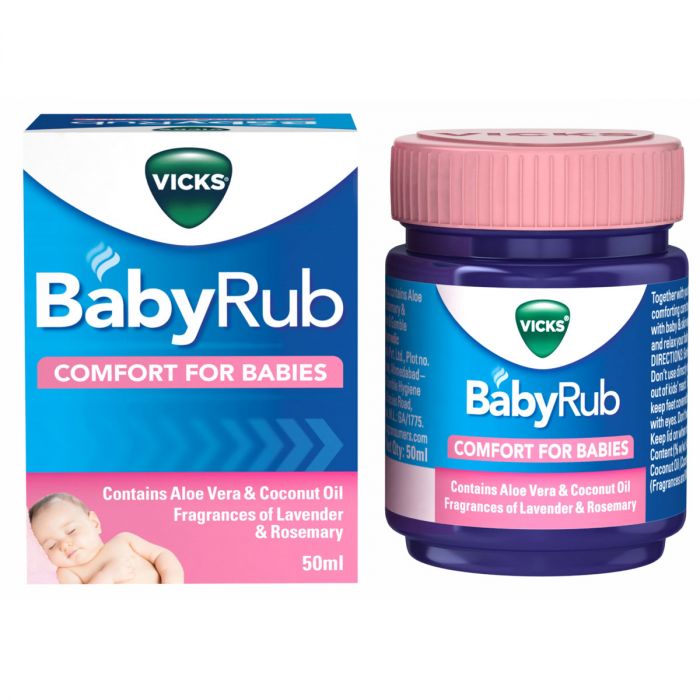 Vicks BabyRub 50 ML - Pack of 2