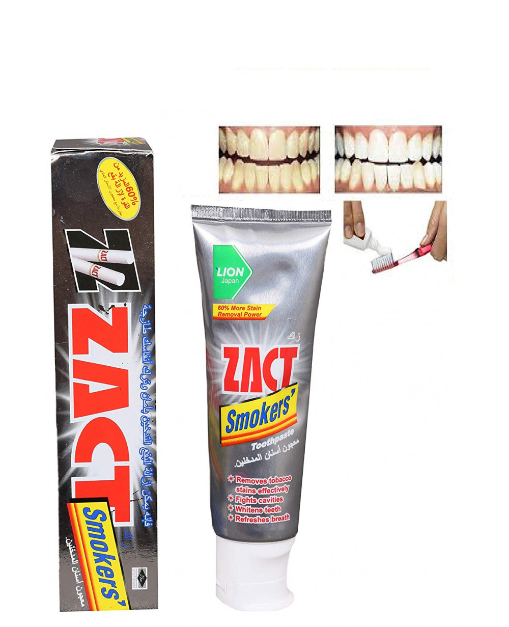 Zact Smoker Strain Removal Toothpaste 100g ubicaciondepersonas.cdmx