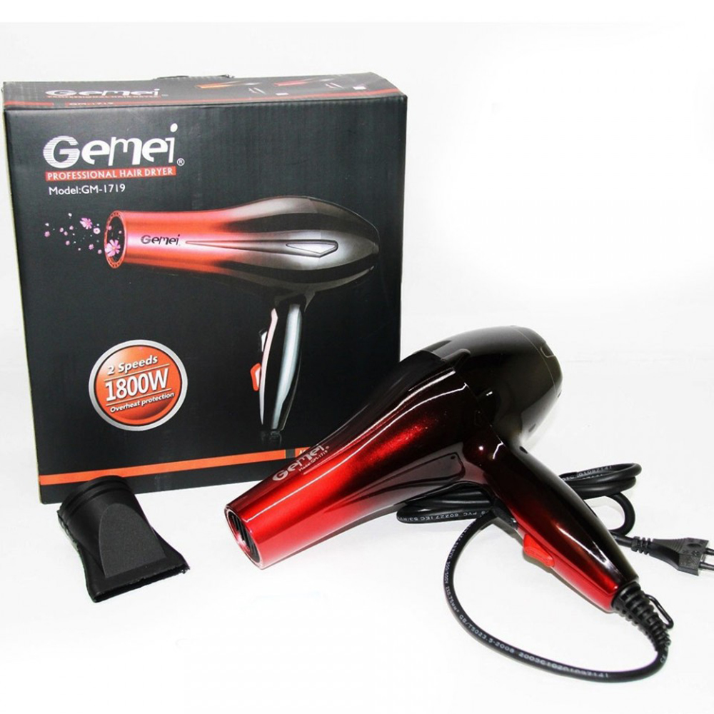 Gemei on sale hair dryer