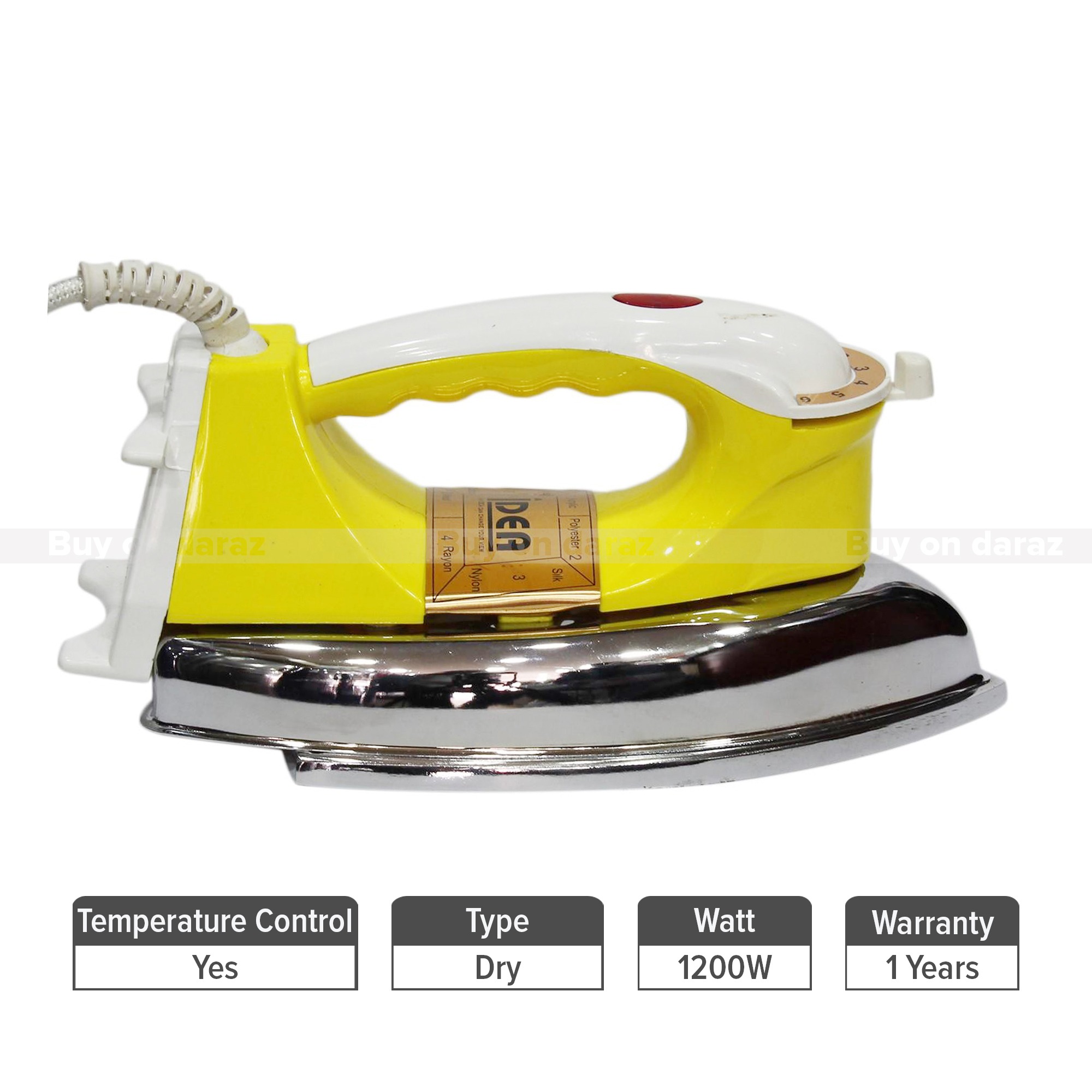 Heavy Weight Dry Irons For Tough Creases And FreshLooking Clothes
