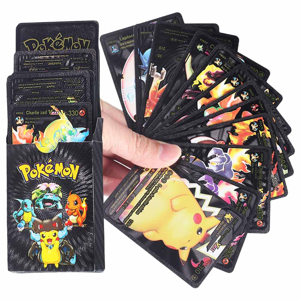 55PCS Black Pokemon Cards Vmax TCG GX EX Cards | Daraz.com.np 55PCS Black Pokemon Cards Vmax TCG GX EX Cards | Daraz.com.np