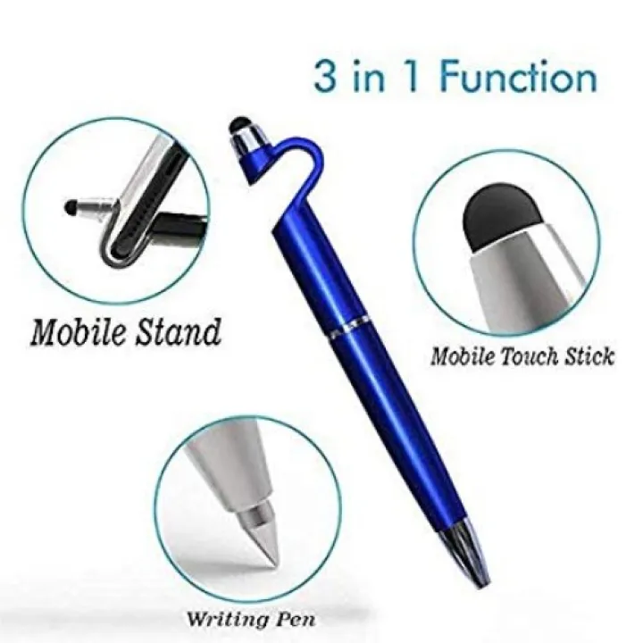 Universal 3 In 1 Capacitive Stylus Pen With Mobile Stand Holder: Buy Online  At Best Prices In Nepal | Daraz.Com.Np
